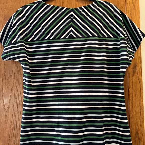 Barbour Little Hampton Dress Size 10 Navy/ Green - Picture 5 of 13